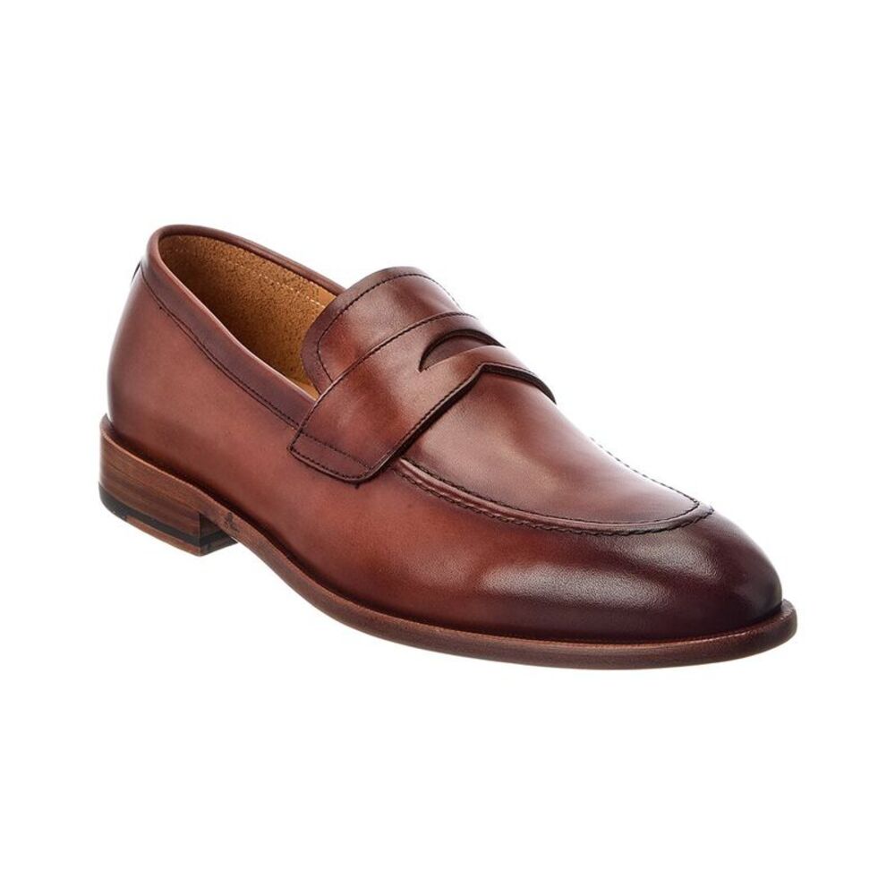 Curatore Bit Leather Loafer, Brown
